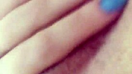 Tanned latina flaunting her natural tits and juicy pussy in a lively display.