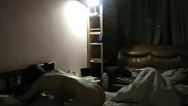 Russian Teen Kristina Rides Bound In Homemade Bondage