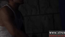 i'm watchin' this rough teen bondage gangbang outdoors, it's so intense