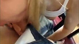 An Amateur Babe Gets Creampied In A Public Office Fuck Outdoors.