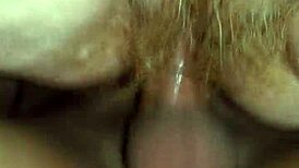 She says, 'Feel my wet pussy as I take this creampie from a MILF with big tits.'