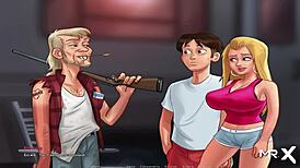 Summertimesaga Teacher Sits on Top Delivering Naughty Reward Episode 1 55