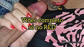 Blonde woman gets tattoo while on video call with friend