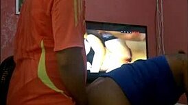 i'm tearing this brunette's tight ass so hard, it's gonna be sore tomorrow or something