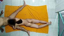 Feeling the intense pleasure of licking and sucking in a passionate 69 position with my Vietnamese lover