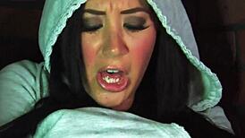 i'm jayden jaymes, playing with my big boobs and pussy solo