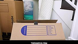 Tiny Asian princess Jade Kimiko struggles with Sergeant Miles' massive cock. This fun-sized chick gets pounded hard like never before.