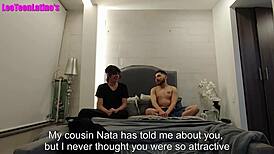 Dear Twink Boyfriend Natanael Gets Fucked By Hot Roommate Leo Estebans And Santiago