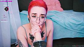 Cute Tomboy Getting Fucked In Mouth By Fuckmachine