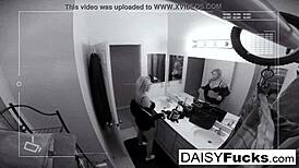 Tiny Receives Facial Cumshot from Client