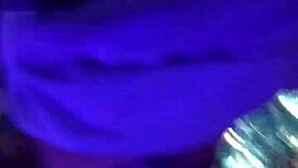 this little blonde is taking on a big cock in a hardcore doggystyle session, showing off her big tits and mature side