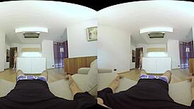 Feeling the sweet skinny blonde ride passionately in pov part 2