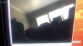 Young Hairy Amateur Girl Rides Cock Passionately On Sofa