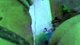 this little blonde is taking on a big cock in a hardcore doggystyle session, showing off her big tits and mature side