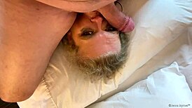 Wow, Jenna Jaymes Gags on Huge Cock in Collar!