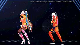 Why are Yoiyoi Kokon girls dancing half naked?