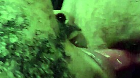 Interracial Man Performs Muff Diving On White Girl's Pussy