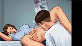 Step sister catches me spying on neighbor mia masturbating