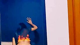 my first time cumming inside my petite latina girlfriend during passionate doggystyle