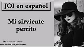 Femdom joi instructions with spanish voice