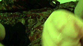 Chubby Wife's Hairy Pussy Gets POV Handjob, Leading to Intense Cumshot with High-Quality Audio