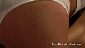 Lesbian Mistress Dominates Slave With Massage And Pussy Rubbing. European Czech Orgasm In HD.