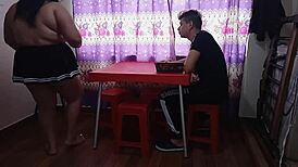 My Stepmother Provokes Me With Little Clothes And I Fuck Her!