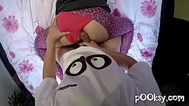 Amateur slut loves getting pounded in lingerie pov 😈