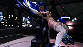 catgirl masturbates to orgasm in villain simulator