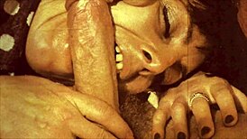 vintage dildo play with hairy lesbians, wow!