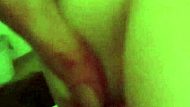 jenni feels intense pleasure deepthroating her husband's big cock while bent over. she loves the deep sensations.