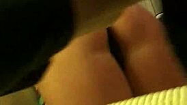 Phat booty ex girlfriend struts and gets creampied deep