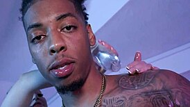 Zaddy 2x gets a sloppy rimjob from Blake Blossom.