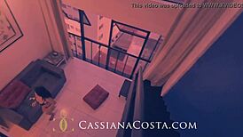 Naughty friend invites me for a tasty game at home