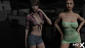 hey, athletic anime milf takes a big facial blowjob in waterworld e1 40 😍🍆