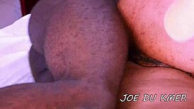 Ebony Couple Fucks Intensely at the Pool