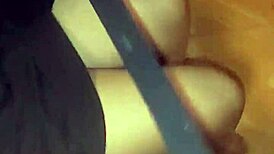 My boyfriend films us after anal in the hotel room