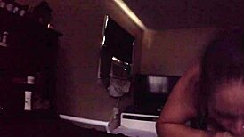 Hey, check out this bj with cum in mouth pov