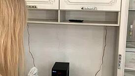 sugarnadya undresses in heat, client nearly cums