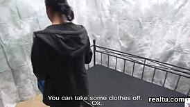 Czech Cutie Seduced In Shopping Centre