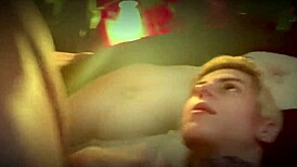 A gay blowjob video with a cumshot on face