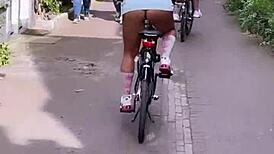 Almost got caught licking pussy in Amsterdam streets! 😅