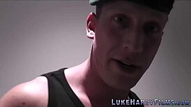 Inked Brit Sucks, Tugs, and Fucks Pornstar