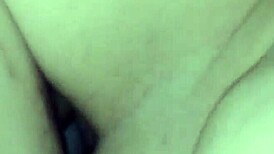 White Pussy Close-Up Creampie From Cock