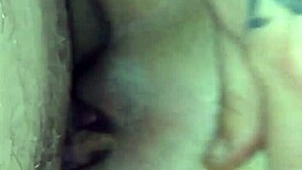 White Pussy Close-Up Creampie From Cock