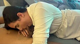 this guy pounded me hard and gave me cum in my mouth 😋