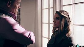 Shames Stepdaughter Caught Stripping in Lingerie