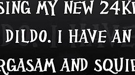 Squirting pussy orgasms with contractions in close-up pov view