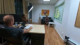 ebony susanna jewel in usa casting interview scene three