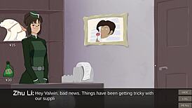 cummy bender episode 7 - giant milky boobs maid